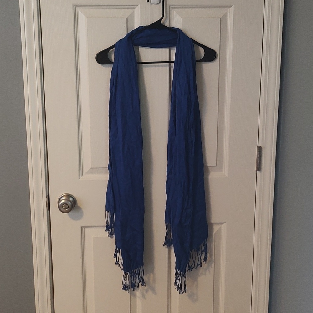 Blue Scarf